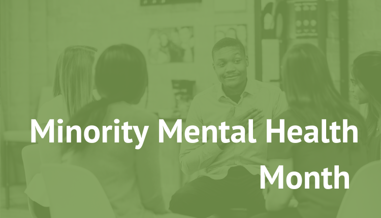 national minority mental health month